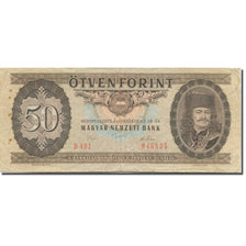 Biljet, Hongarije, 50 Forint, 1975, 1975-10-28, KM:170c, TTB