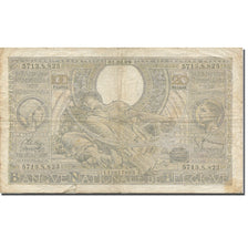 Nota, Bélgica, 100 Francs-20 Belgas, 1939, 1939-02-01, KM:107, VF(30-35)
