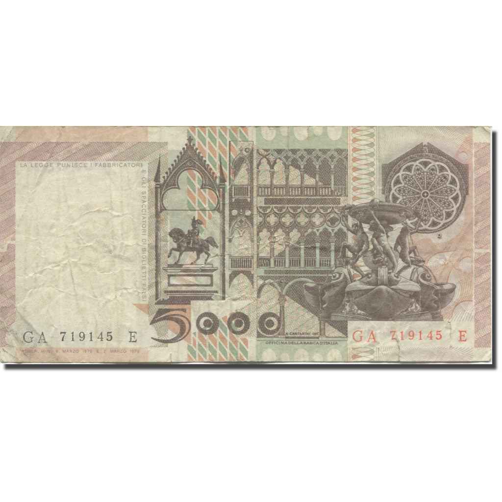 Banknote, Italy, 10,000 Lire, 1979, 1979-03-09, KM:106a, EF(40-45)