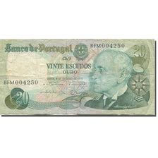 Billet, Portugal, 20 Escudos, 1978-1979, 1978-10-04, KM:176b, TTB