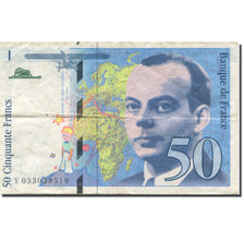 France, 50 Francs, St Exupéry, 1997, EF(40-45), KM:157Ad