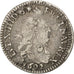 FRANCE, 4 Sols aux 2 L, 4 Sols 2 Deniers, 1692, Paris, KM #281.1, VF(20-25),...
