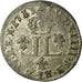 Moneda, Francia, Louis XIV, XV Deniers (pièce de), 15 Deniers, 1713, Metz, BC+