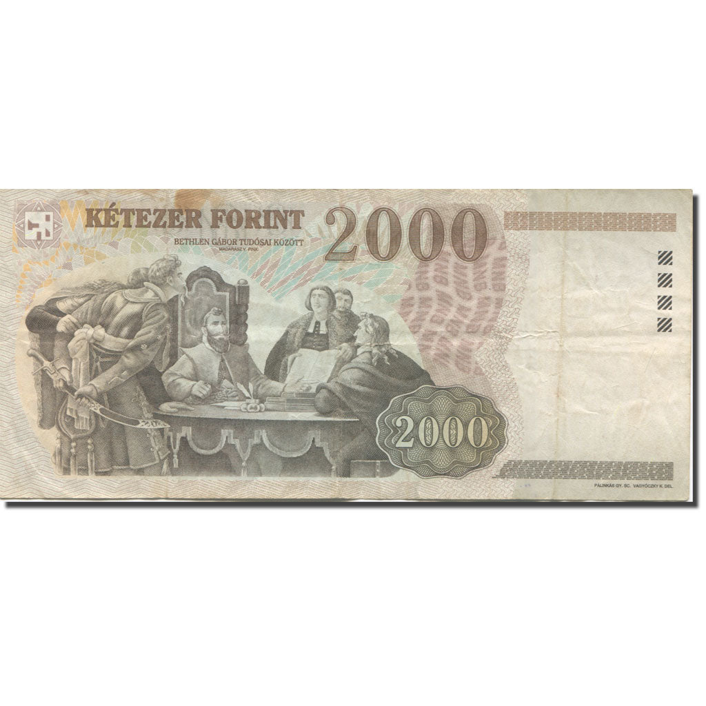 Billet, Hongrie, 2000 Forint, 1998, KM:181a, TTB+
