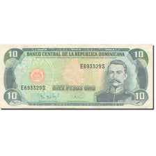 Banknote, Dominican Republic, 10 Pesos Oro, 1995, KM:148a, AU(55-58)