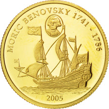 Liberia, 25 Dollars, 2005, MS(65-70), Gold, 1.24