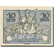 Banknote, Austria, Abtenau, 10 Heller, personnage, 1920 UNC(65-70) Mehl:FS 3a