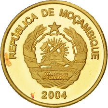 Mozambico, 1000 Meticais, 2004, FDC, Oro