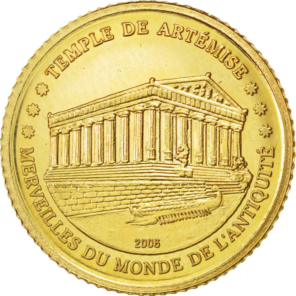 Ivory Coast, 1500 Francs CFA, 2006, MS(65-70), Gold, 1.00