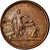 France, Medal, Louis XIV, Paix avec Alger, History, 1684, Mauger, AU(50-53)