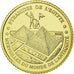 Coin, Ivory Coast, Pyramides d'Egypte, 1500 Francs CFA, 2006, MS(65-70), Gold