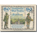 Banknote, Austria, Bad Aussee, 80 Heller, personnage, 1920, UNC(63) Mehl:FS 73