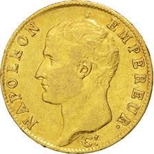 Francia, Napoléon I, 20 Francs, 1806, Lille, PCGS, BB+, Oro, KM:674.6, grade...