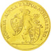 Germany, 5 Ducat, 1677, RESRTIKE, KM #191, MS(63), Gold, 22.98