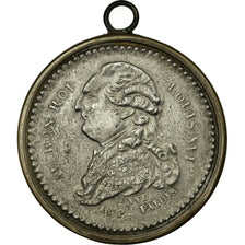França, Medal, Révolution, Louis XVI, Fin de la Monarchie, 1791, AU(55-58)