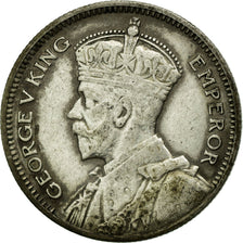 Monnaie, Nouvelle-Zélande, George V, 6 Pence, 1934, TTB, Argent, KM:2
