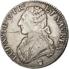 FRANCE, Écu aux branches d'olivier, ECU, 1790, Limoges, KM #564.7, EF(40-45), ..