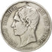BELGIUM, 5 Francs, 5 Frank, 1850, KM #17, VF(20-25), Silver, 24.62