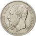 BELGIUM, 5 Francs, 5 Frank, 1870, KM #24, EF(40-45), Silver, 24.86