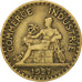 Coin, France, Chambre de commerce, 2 Francs, 1927, VF(30-35), Aluminum-Bronze