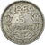 Monnaie, France, Lavrillier, 5 Francs, 1948, Beaumont le Roger, TB, Aluminium
