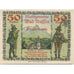 Banknote, Austria, Bad Aussee, 50 Heller, montagne, 1920 UNC(63) Mehl:FS 73
