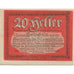 Banknote, Austria, Siezenheim, 20 Heller, roi, UNC(63), Mehl:FS 996b