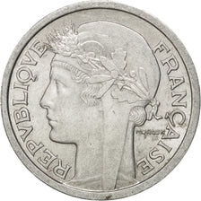 Munten, Frankrijk, Morlon, Franc, 1958, PR+, Aluminium, KM:885a.1, Gadoury:473b