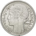 Munten, Frankrijk, Morlon, Franc, 1958, PR+, Aluminium, KM:885a.1, Gadoury:473b