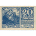 Geldschein, Österreich, Hinterstoder, 20 Heller montagne, 1920 UNZ- Mehl:FS 377c
