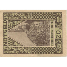 Banknote, Austria, Hochburg-Ach, 20 Heller, Eglise, 1920 UNC(63) Mehl:FS 382a