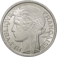 FRANCE, Morlon, 2 Francs, 1959, KM #886a.1, MS(63), Aluminum, 27, Gadoury...