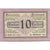 Nota, Áustria, Hohenzell, 10 Heller, valeur faciale, 1920, UNC(63) Mehl:FS 389I