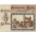 Billet, Autriche, Haid, 5 Heller, cimetière 1920-12-31, TTB, Mehl:FS 334II