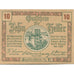 Banknote, Austria, Greifenstein, 10 Heller, château 1920 UNC(63) Mehl:FS 275a