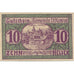 Banknote, Austria, ST KONRAD, 10 Heller, chalet, 1920, UNC(63), Mehl:FS 899