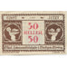 Banknote, Austria, Jetzt, 50 Heller, personnage, 1920 UNC(63) Mehl:FS 152Vc