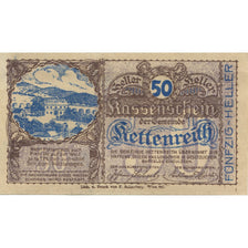 Banknote, Austria, Kettenreith, 50 Heller, village, 1920, UNC(63), Mehl:FS 435a