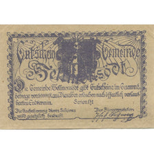 Banknote, Austria, Hellmonsodt, 50 Heller, Blason, 1920, UNC(63), Mehl:FS 364
