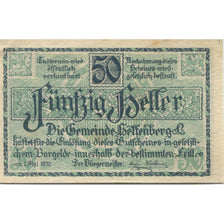 Banknote, Austria, Helfenberg, 50 Heller, village, 1920, UNC(63), Mehl:FS 363a