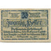 Banconote, Austria, Helfenberg, 20 Heller, Eglise, 1920, SPL, Mehl:FS 363a