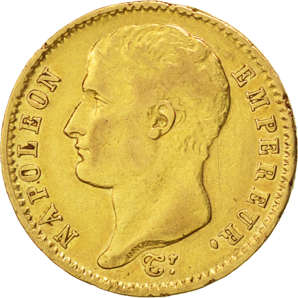 Premier Empire, 20 Francs or type transitoire 
