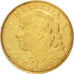 SWITZERLAND, 10 Francs, 1911, Bern, KM #36, EF(40-45), Gold, 3.23