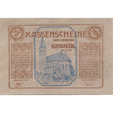 Banknote, Austria, Giesshübl, 95 Heller, Eglise, 1921 UNC(63) Mehl:FS 235SS