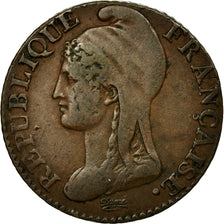 Monnaie, France, Dupré, 5 Centimes, 1795, Paris, TB+, Bronze, KM:635.1