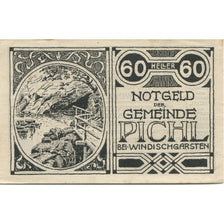Banknote, Austria, Pichl, 60 Heller, lac 1920-12-31, UNC(60-62) Mehl: FS 748Ig
