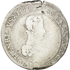 Navarre, Henri III, Demi Franc aux H Couronnés, Boudeau 603