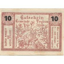 Banknote Austria Traisen 10 Heller personnage, 1920, AU(55-58), Mehl:FS 1076IIb