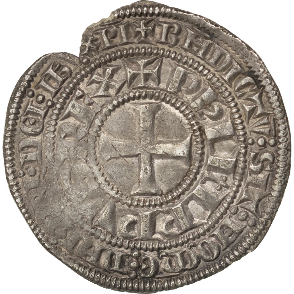FRANCE, Gros Tournois, EF(40-45), Silver, Duplessy #213B, 3.77