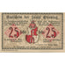 Billete, Austria, Eferding, 25 Heller, Blason, 1920, SC, Mehl:FS 152I